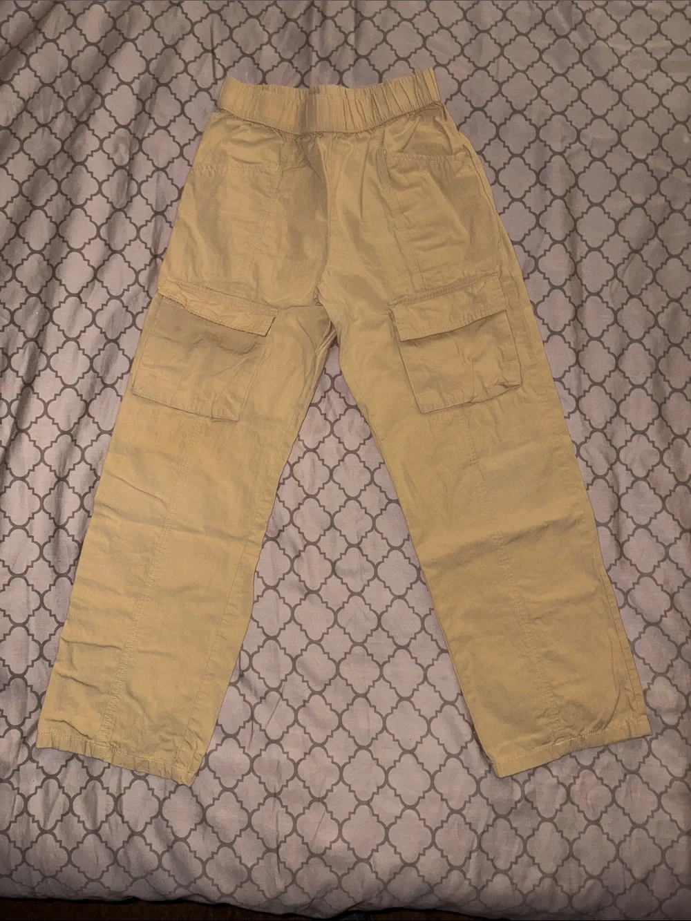 Kids Cargo Joggers with Elastic Waist set